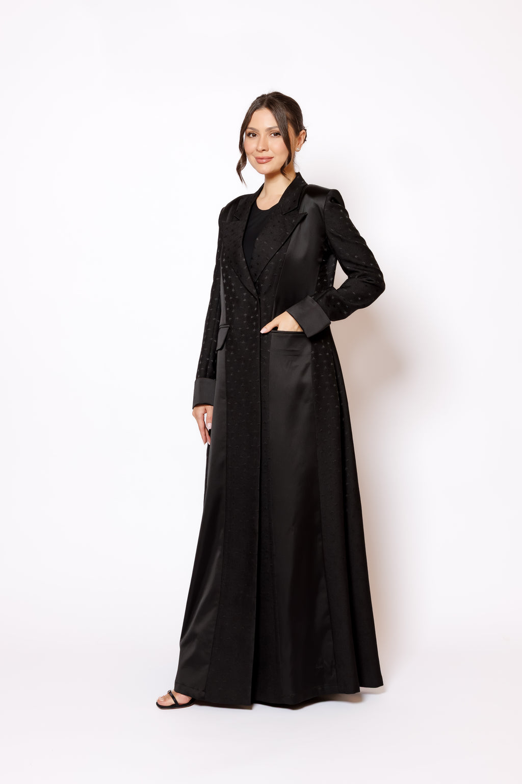Sculptural Blazer Abaya