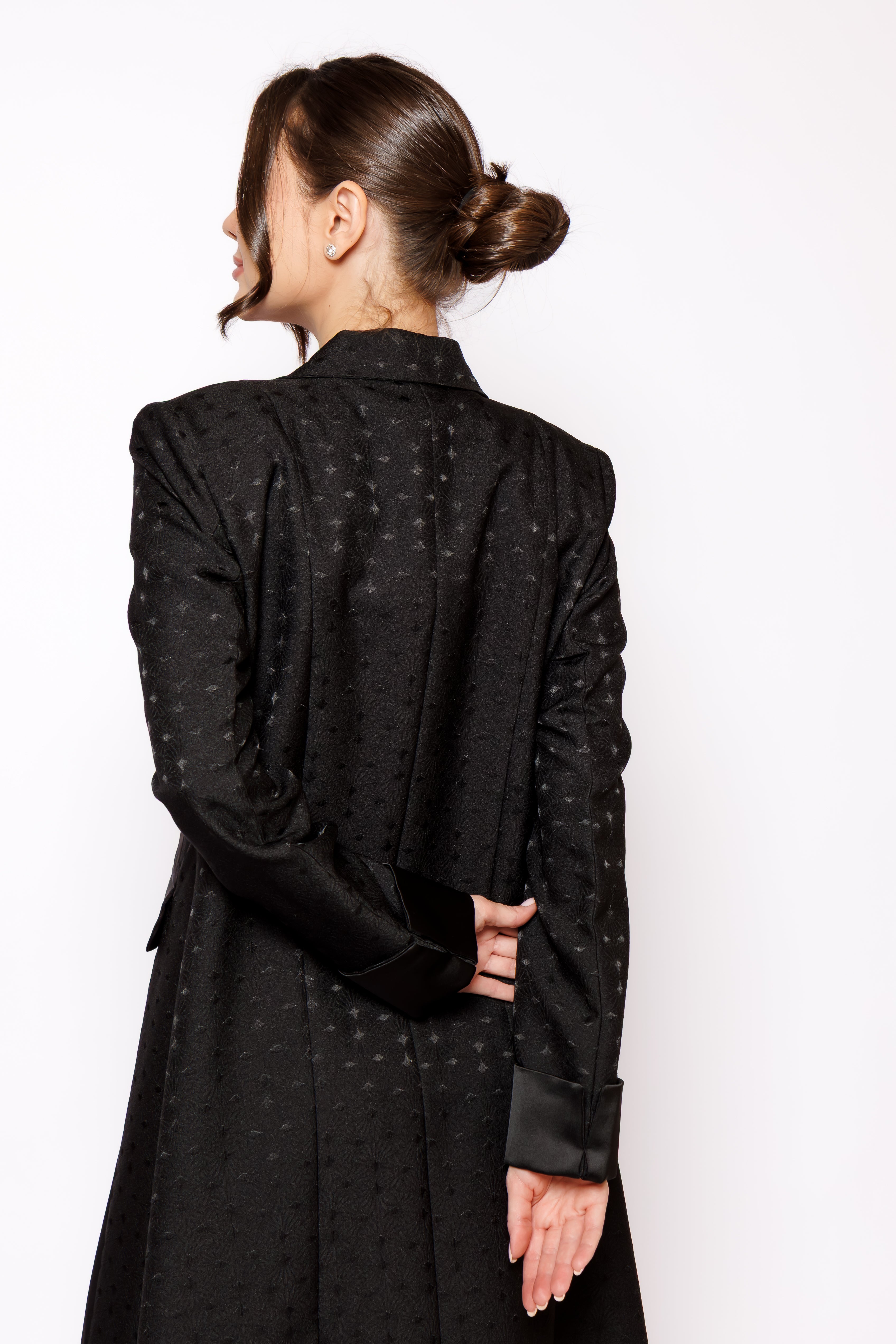 Sculptural Blazer Abaya
