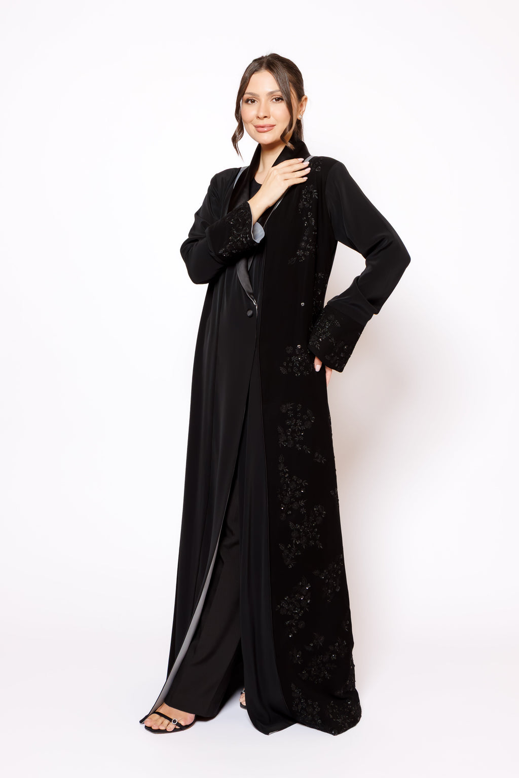 Black & Grey with Embroidery AB 0029