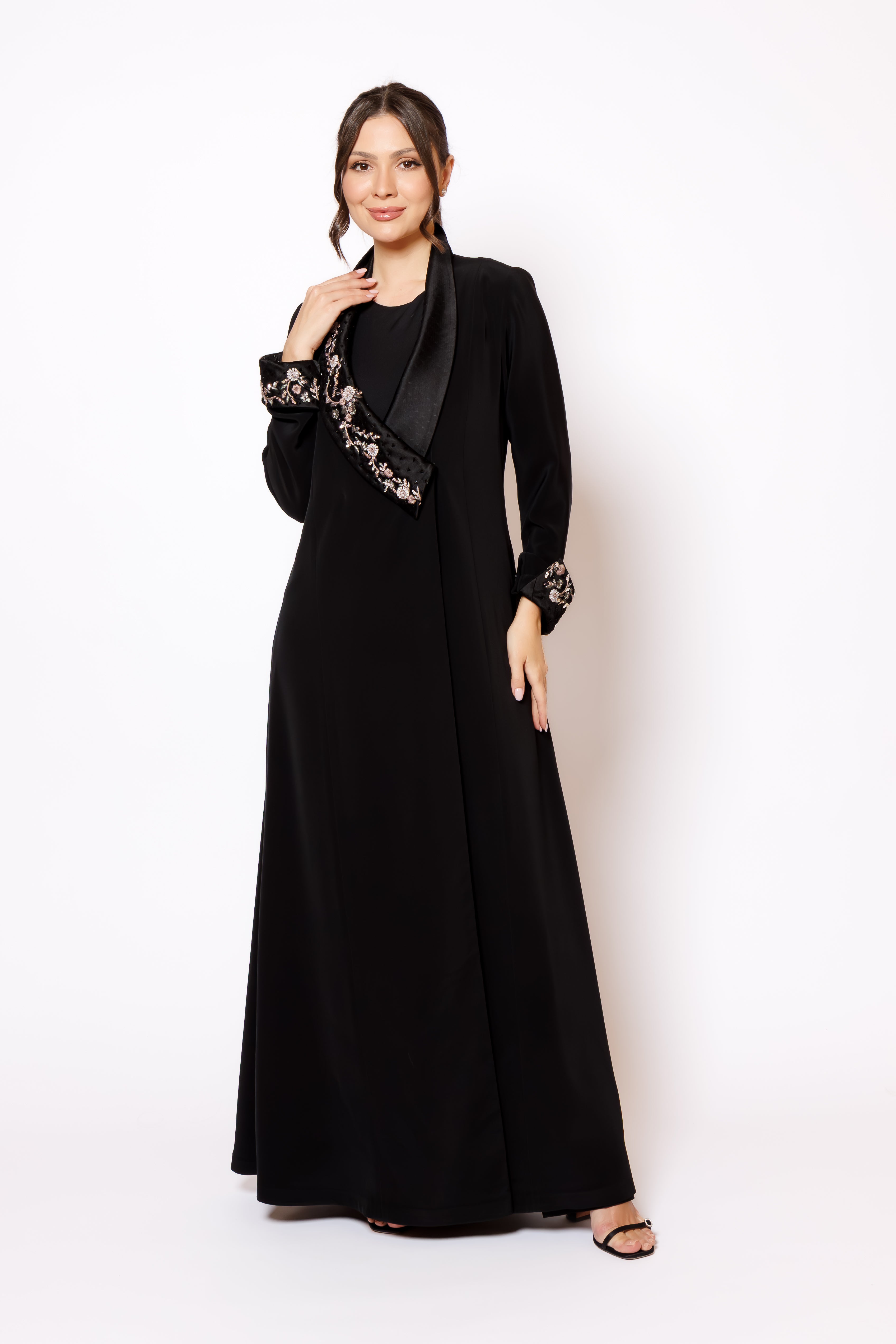 Handmade Embroidery Abaya