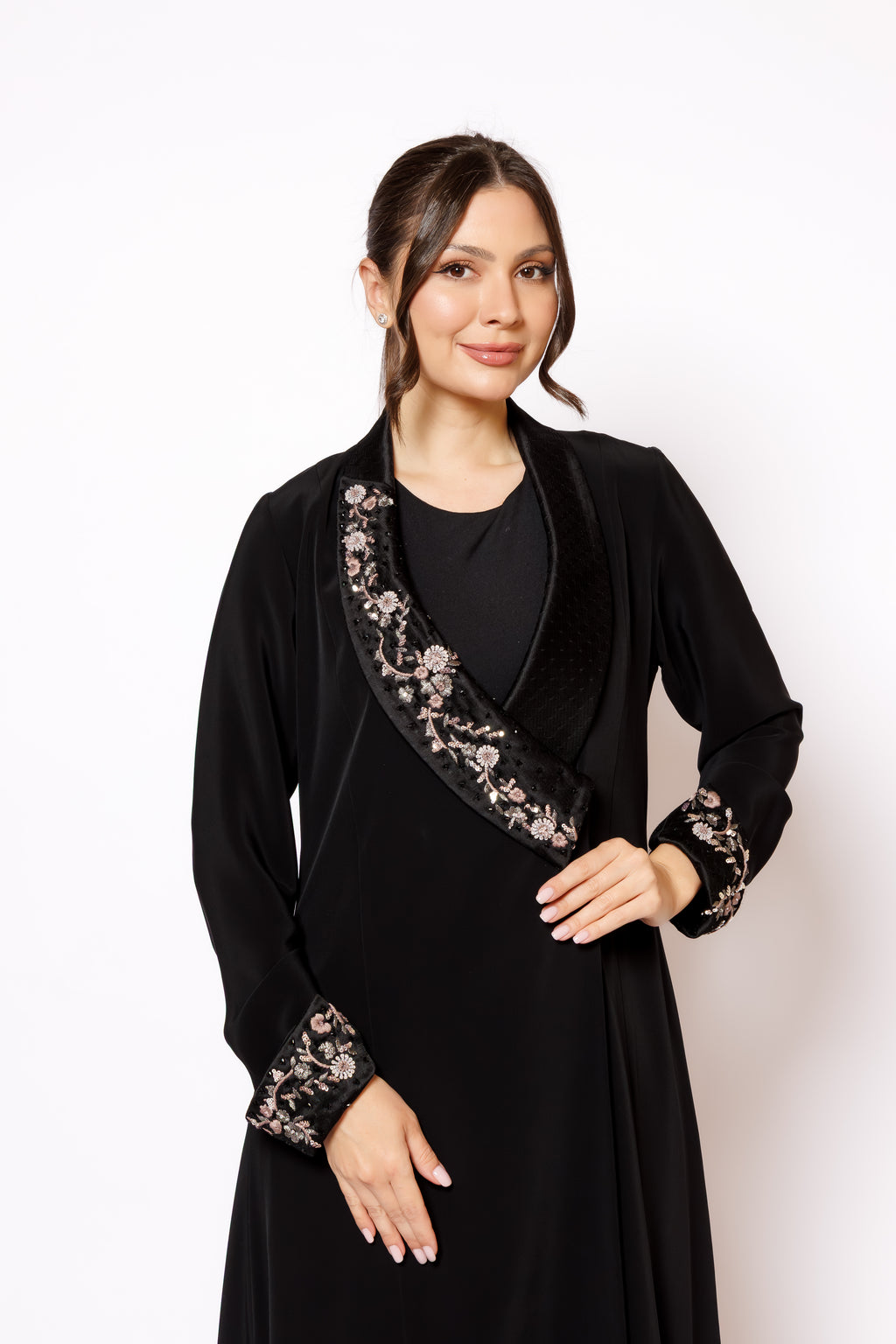 Handmade Embroidery Abaya