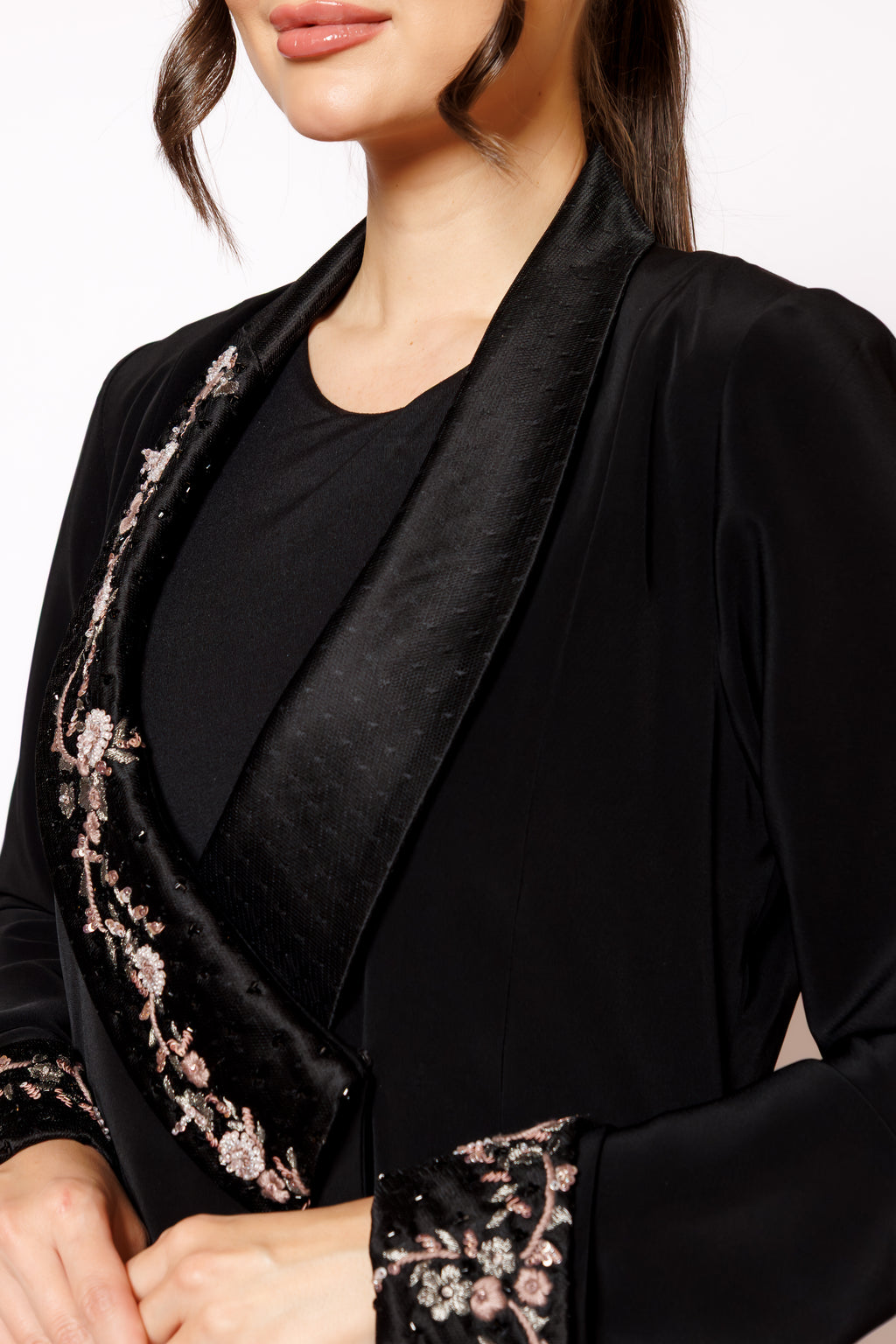 Handmade Embroidery Abaya