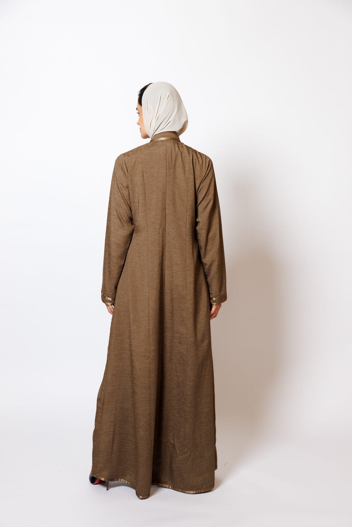 87 Gold Brown Embroidery