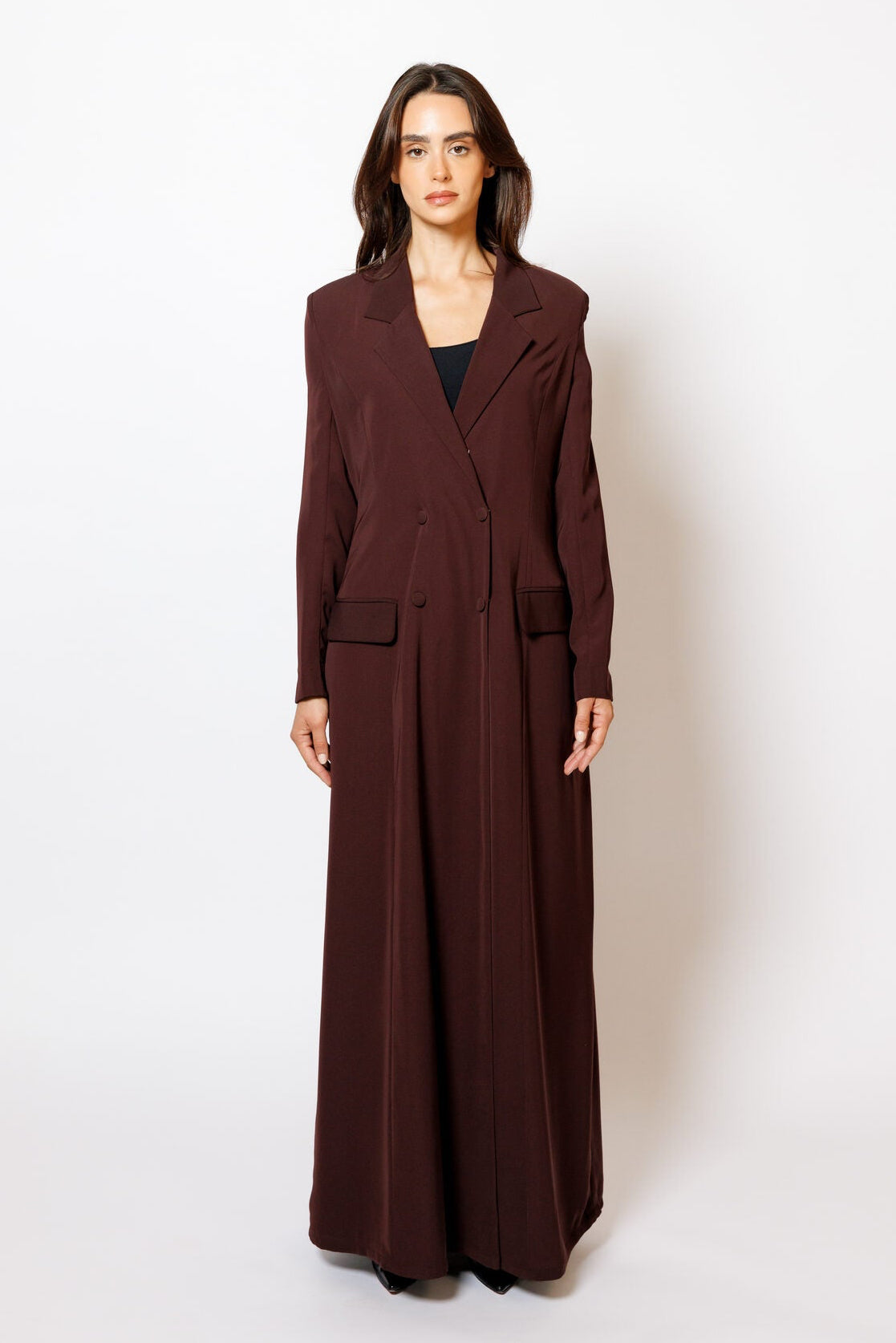 PN-16 Maroon Abaya