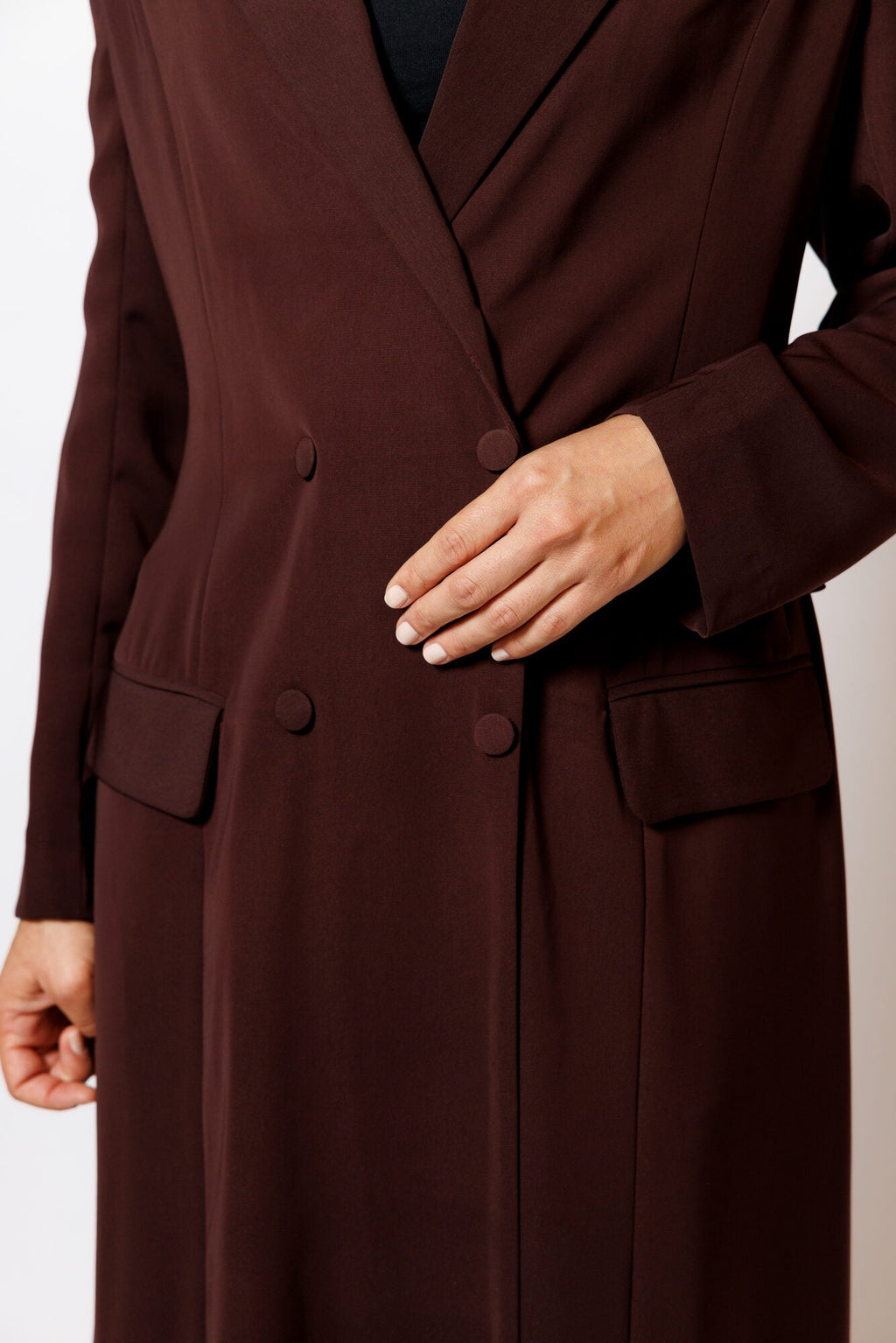 PN-16 Maroon Abaya