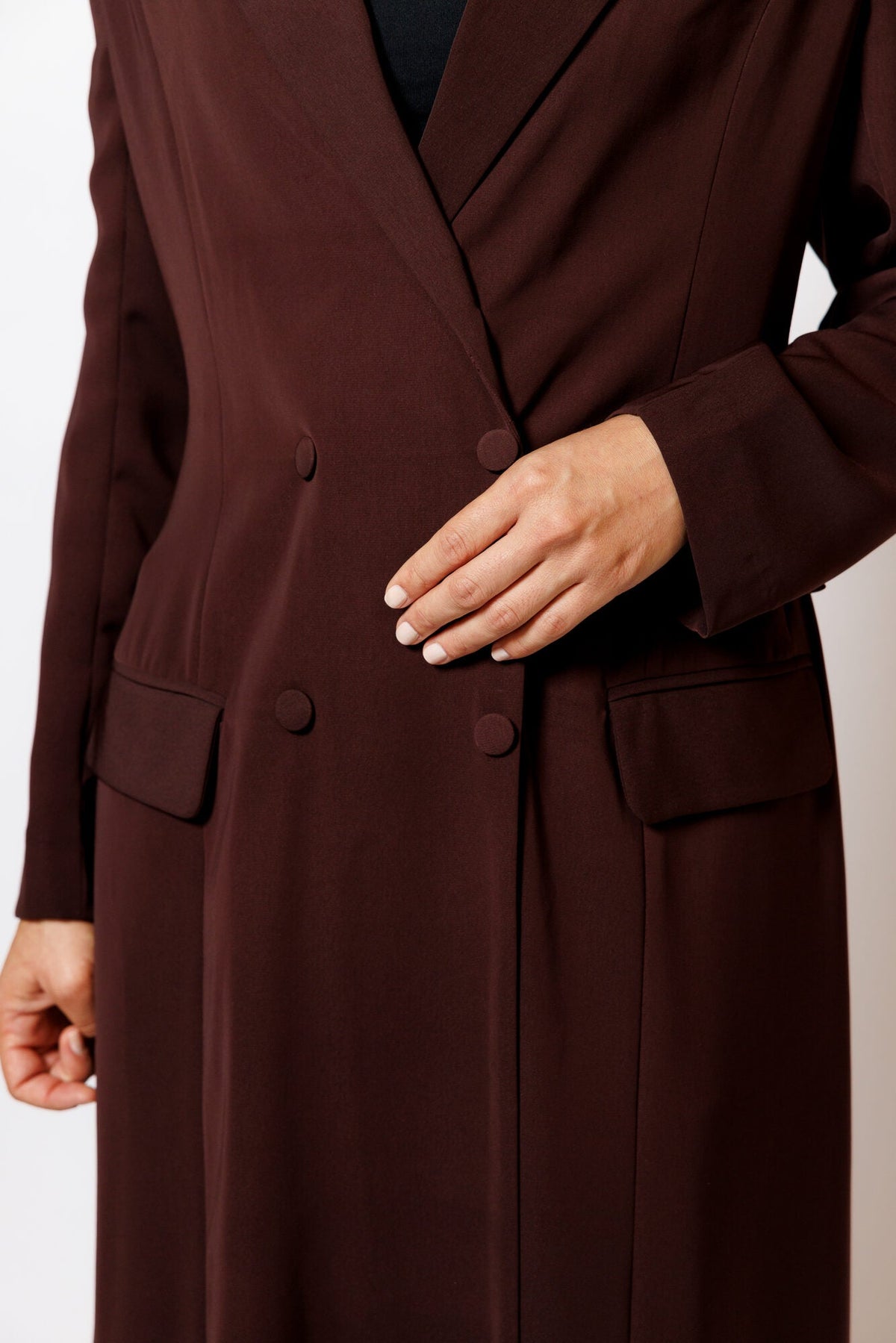 PN-16 Maroon Abaya